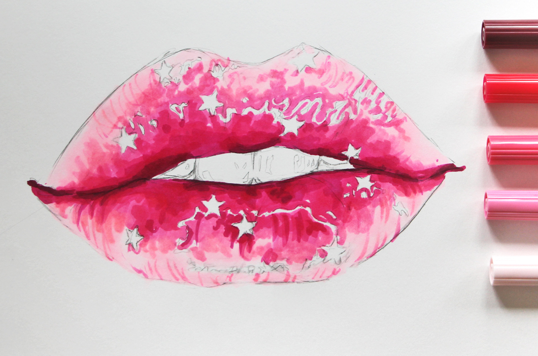 17 Easy Lips Drawing Ideas For Beginners To Try ArtBeek | atelier-yuwa ...