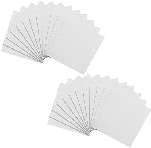  Mini Canvas Panels 4 x 4 Pack of 24, STARVAST Stretched  Small Canvas 100% Cotton Canvas Boards for Paintings Craft Small Acrylics  Oil Projects : Arts, Crafts & Sewing