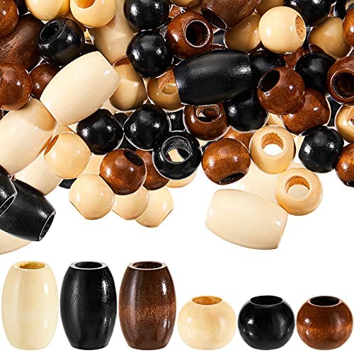 Maple Loose Beads Large Hole Wood Beads Wood Spacer Beads - Temu Italy