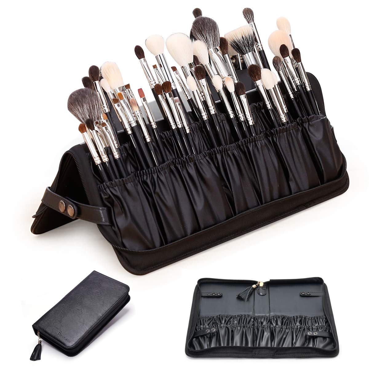 Rownyeon Portable Eva Professional Makeup Case 16.14 Artist Train Organizer Bag