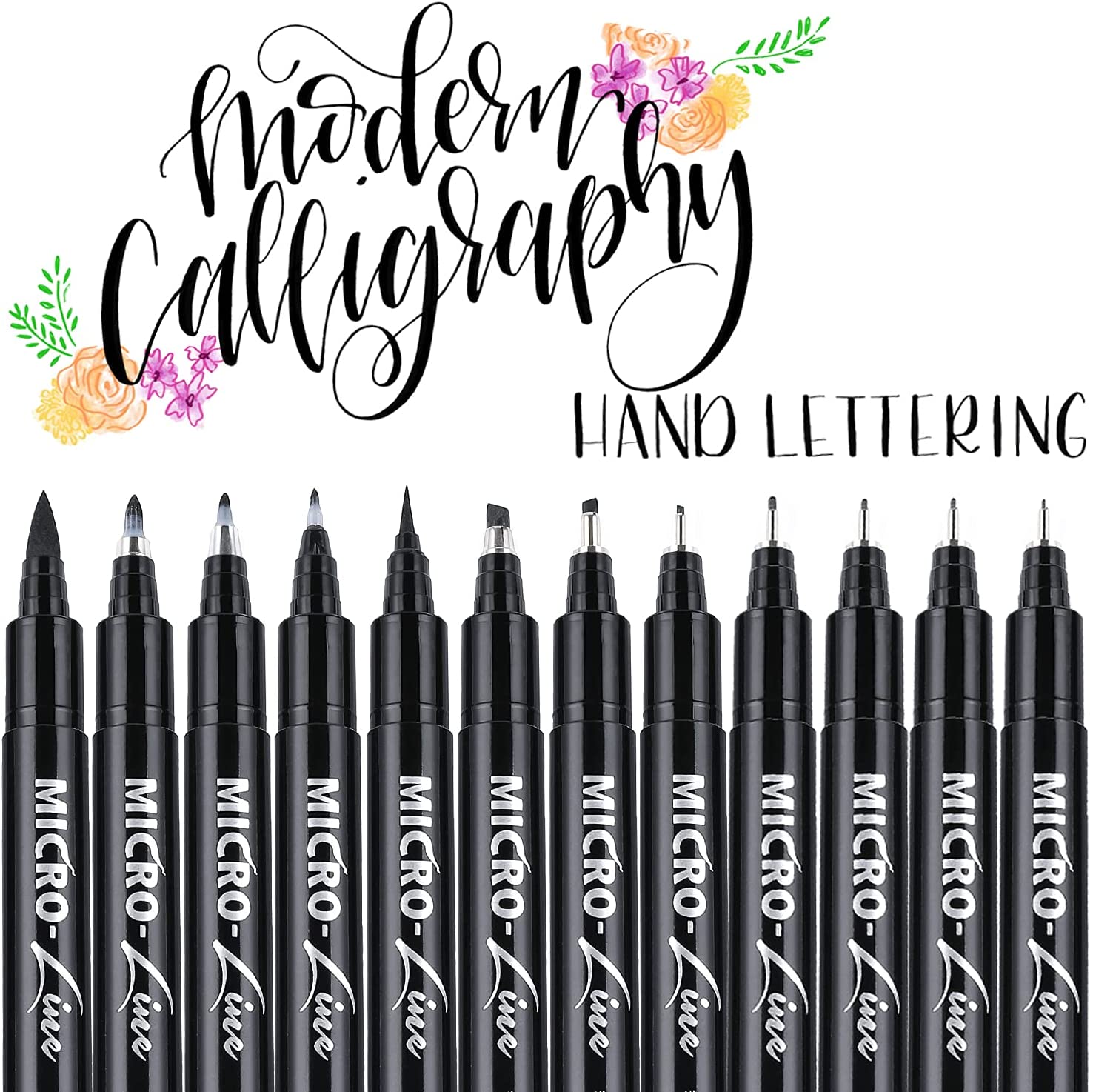 Dyvicl Hand Lettering Pens, Calligraphy Brush South Korea