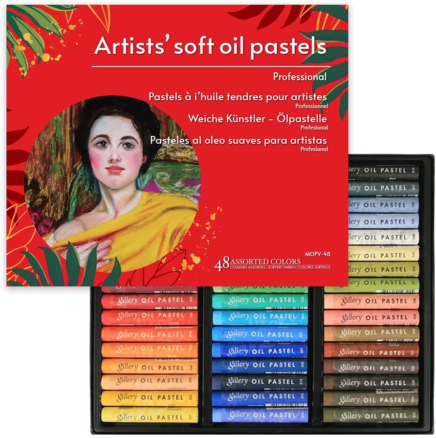 VIOLETTO Soft Chalk Pastels for Professional Artist, Square Non