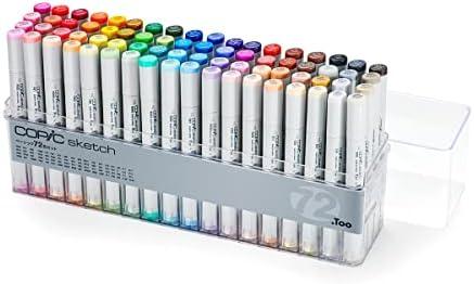 Copic Sketch Basic 72 Color Set | ArtBeek